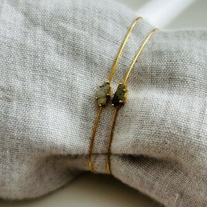 Anthropologie Gem Hoops